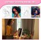 20 Pcs Stretched Pre Drawn Canvas African American Canvas to Paint Afro Queen Black Art for Painting for Adults Outline Pre Drawn Stretched Cotton Art to Paint Party Set, 8 x 10